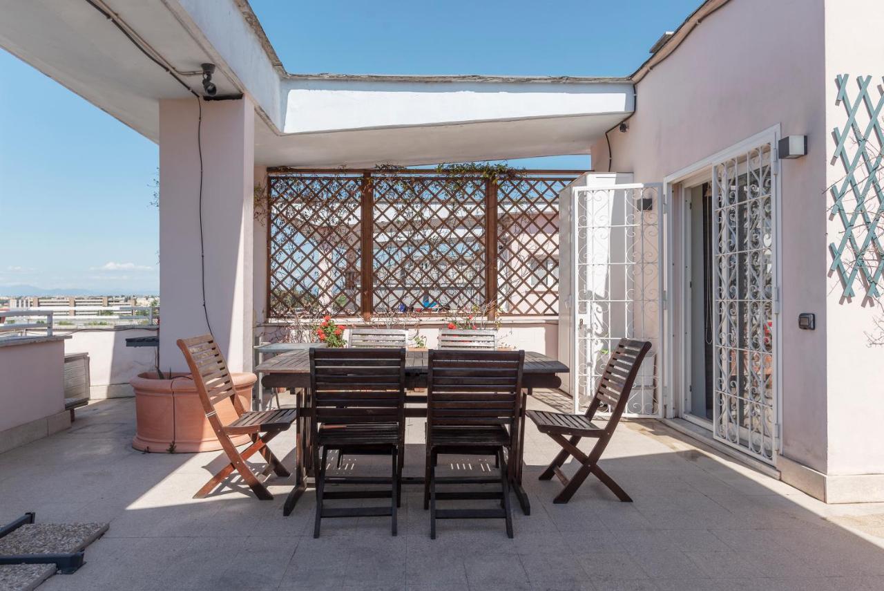 Piazza Bologna Terrace Apartment Rom Eksteriør billede
