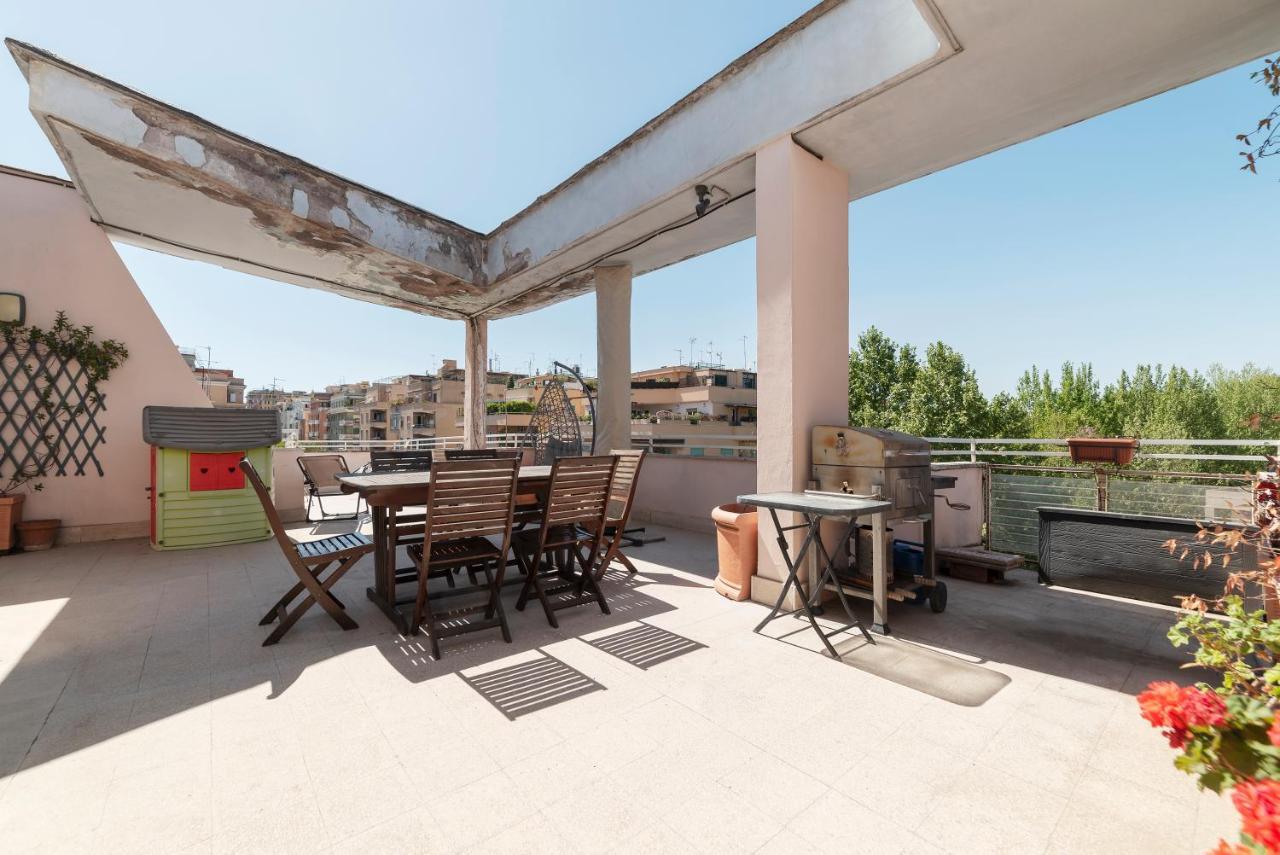 Piazza Bologna Terrace Apartment Rom Eksteriør billede